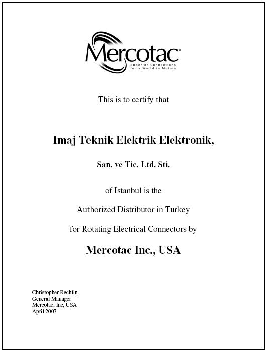 Mercotac Türkiye Distribütörü