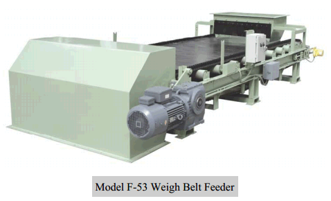 Weigh Belt Feeder Model F-53 