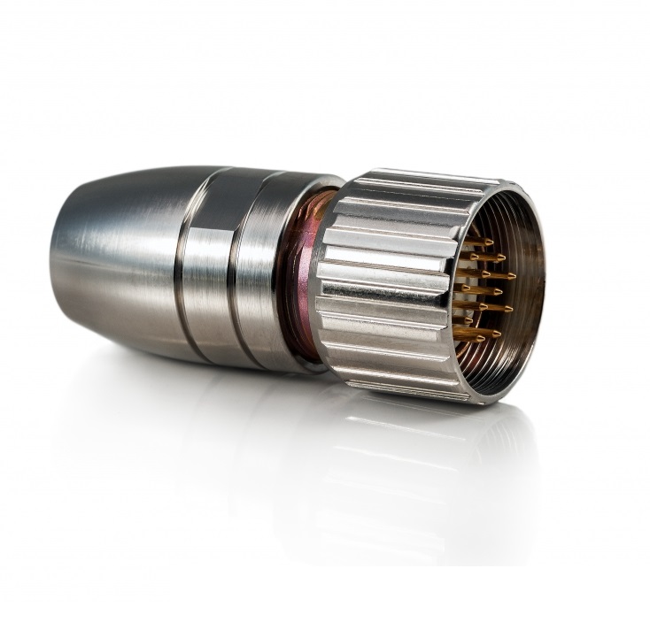 12-Pins Round Connector C12 Male