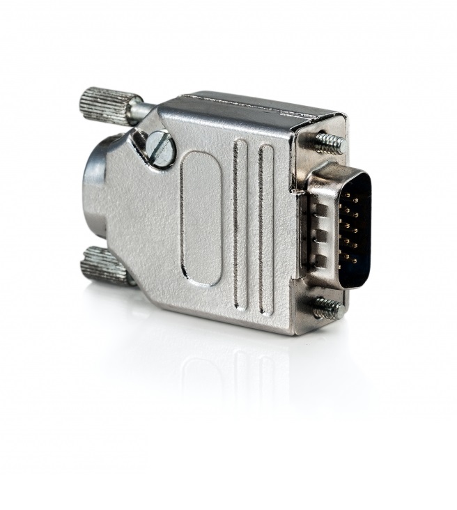 9-Pins Flat Connector D9 Male